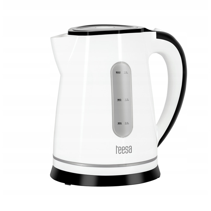 Електричний чайник Teesa TSA1020W, 2200 Вт, 1,8 л, білий