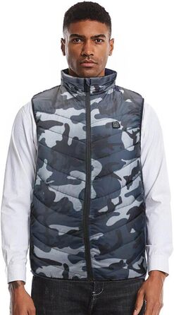 Степова жилетка Weste Daunenweste: тактична жилетка, камуфляж, розмір M