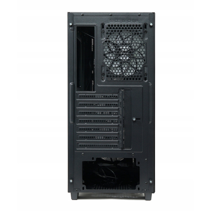 Корпус ZENPC Flow TG Black ARGB Midi Tower, чорний