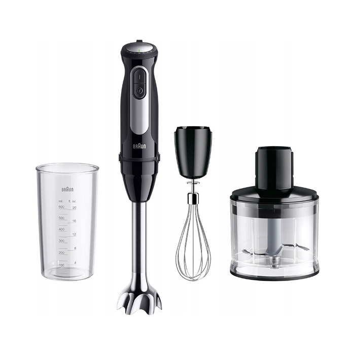 Погружний блендер Braun MQ55236M 1000 Вт, чорний