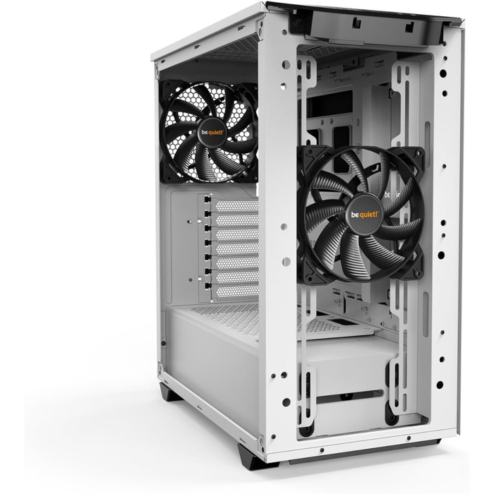 Корпус для ПК be quiet! Pure Base 500 White, 2x 140мм вентилятори Pure Wings 2, підтримка радіаторів до 360мм, білий