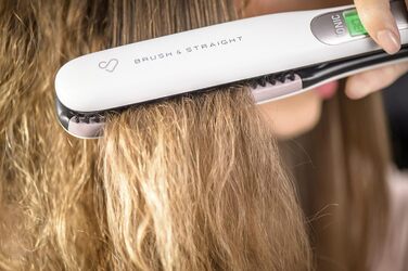 Rowenta Premium Care Brush & Straight SF7510F0: Випрямляч-щітка з кератино-кашеміровим покриттям та іонізацією