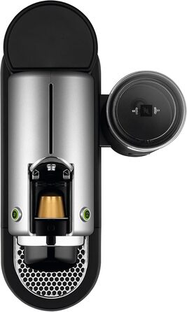 Кавомашина капсульна Nespresso Krups XN761B Citiz & Milk, 1260 Вт, 1 л, 19 бар, автоматичний режим очікування, срібляста