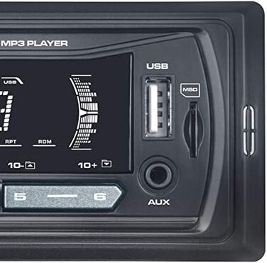 Автомобільна аудіосистема Majestic SA 400 BT USB AX з Bluetooth, MP3/WMA, USB/Micro SD, пульт ДУ, 100 Вт (25 Вт x 4), чорна