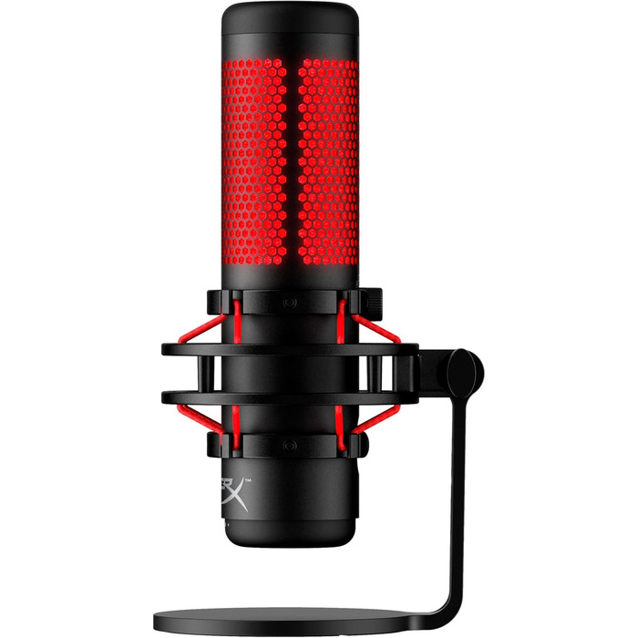 USB мікрофон Quadcast - професійний студійний мікрофон для стрімінгу та подкастів