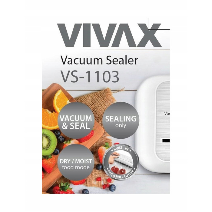 Вакууматор Vivax VS-1103, білий