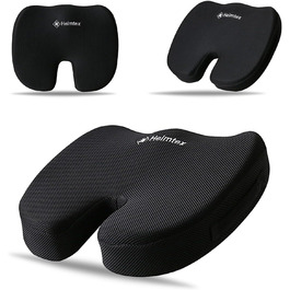 Подушка для офісного крісла EDS з Memory Foam - ергономічна, з підтримкою спини - для офісу, ігрового крісла, авто