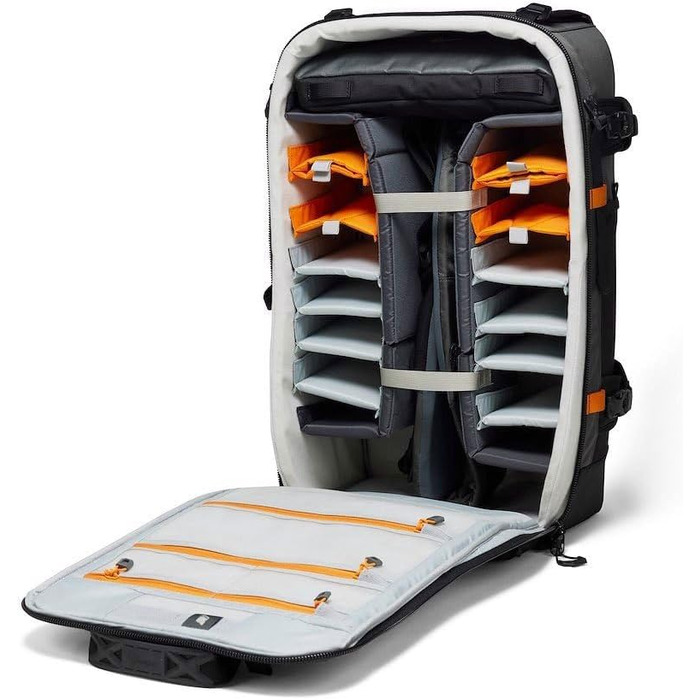 Сумка-рюкзак для фотообладнання Lowepro Pro Trekker LP37268-GRL (BP 650 AW II), чорно-сіра, з відділом для ноутбука 15