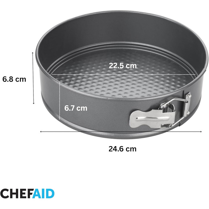 Форма для випічки тортів Chef Aid, роз'ємна, з антипригарним покриттям, 23 см
