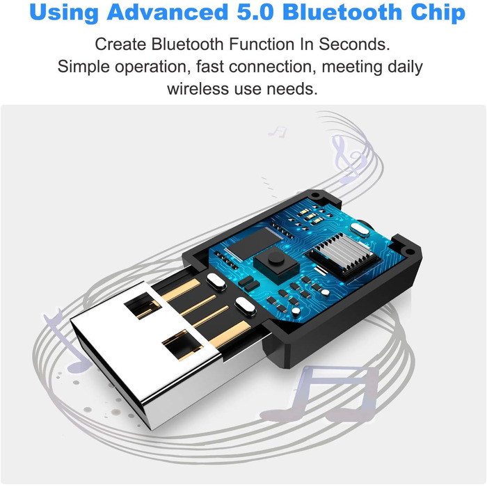 Isobel Bluetooth Передавач/Приймач 2-в-1: Bluetooth Адаптер 5.0 з низькою затримкою для TV/PC/Laptop. Підтримка Optical, Toslink, RCA, 3.5mm AUX. Dual Link (USB)