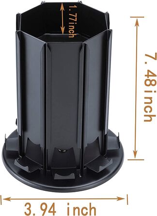 Тримач для капсул кави Bagoo Nespresso з обертанням на 360° та додатковим відсіком для капсул (40+)