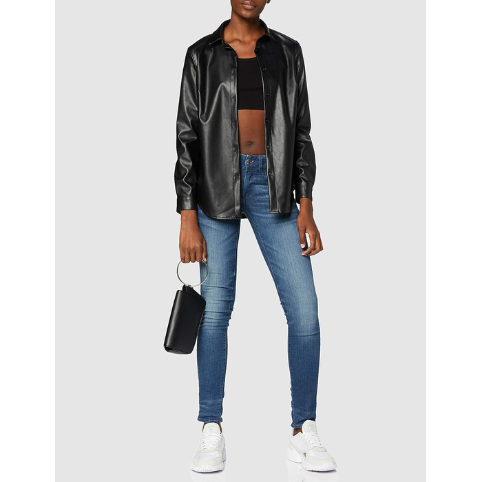 Джинси скінні G-Star Lynn Mid Waist 29/32L сині (Medium Aged) - Оригінал