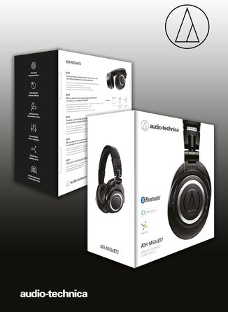 Навушники Audio-Technica M50xBT2 Bluetooth чорного кольору
