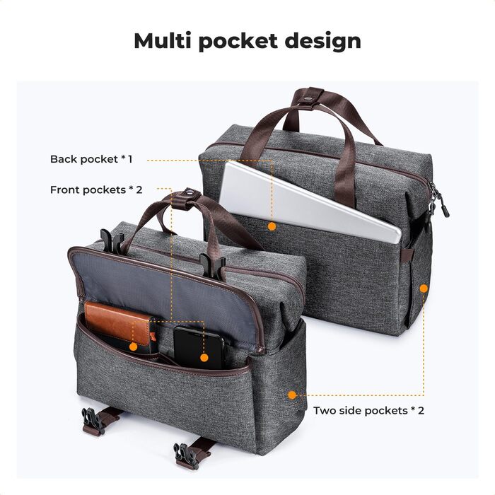 Сумка для камери K&F Concept, фотосумка для DSLR/SLR, сумка для фотографа з відділеннями для об'єктивів та аксесуарів, сіра