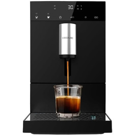 Кавомашина Cecotec Cumbia Cremmaet Compact, 1350 Вт, 19 бар, термоблок, резервуар 1,1 л, контейнер 150 г, автоматичне очищення