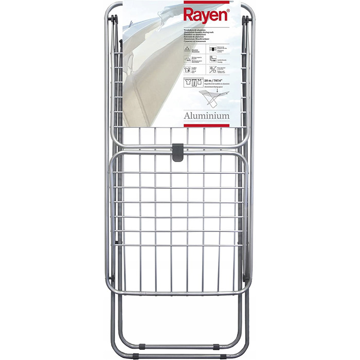 Горизонтальна підлогова сушарка для білизни Rayen, 10-20 см x 10-20 см