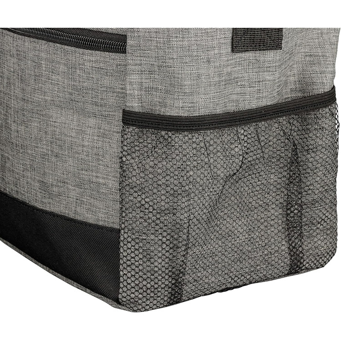 Термосумка B.PRIME 20L Classic Grey - Ізоляційна сумка для пікніка, подорожей та кемпінгу 36x26x22 см