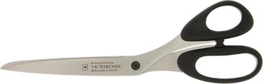 Професійні ножиці Victorinox 23 см, надгостре лезо, нержавіюча сталь, чорна ручка