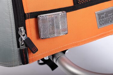 TrendPet Comfort Wagon L: Фарм'ятковий причіп для собак великих порід з амортизацією, алюмінієвий каркас