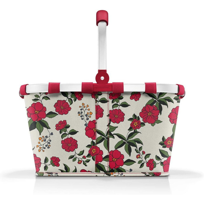 Сумка-шопер Reisenthel Carrybag Twist Garden White – містка та практична, з водонепроникним дизайном