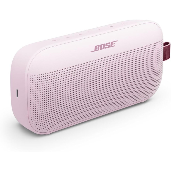 Портативна Bluetooth колонка Bose SoundLink Flex (2 покоління), водонепроникна, пилонепроникна, з природним звучанням, до 12 годин роботи, (квітково-рожевий)