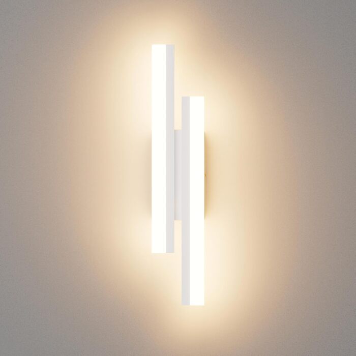 Світлодіодна настінна лампа Klighten 40 см, 12W, 850LM, тепле світло 3000K для спальні, вітальні, коридору, сходової клітки
