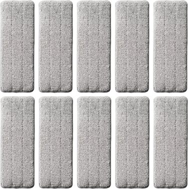 Набір для миття підлоги Formosa 2 з відром з двома камерами | Плоский моп 360° з мікрофібри | Набір містить 12 змінних наволочок