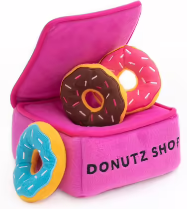 Zippy - Bucket of Chicken Dog Toy (Burrows, Donutz Box)