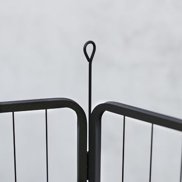 Клітка для собак PawHut 6-секційна, 160 x 80 x 80 см, для собак, котів, цуценят, для дому та вулиці