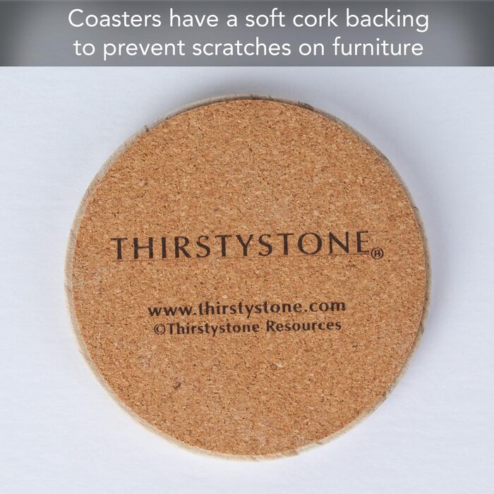 Підставки Thirstystone TS3 з пісковику, колір пустельний пісок
