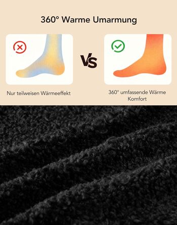 Тапочки VeraCosy жіночі з піною пам'яті, закритий задок, з підкладкою Polar Fleece, 38/39 EU, чорні