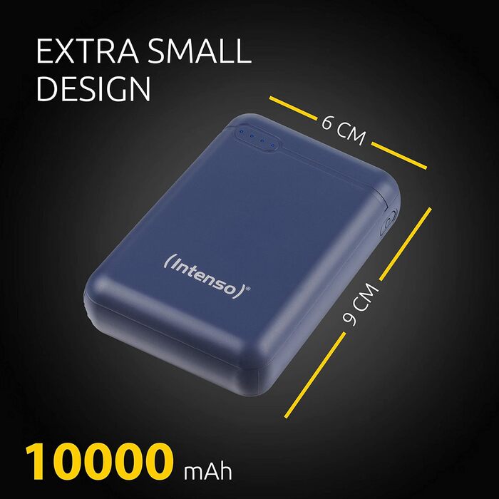 Powerbank Intenso Powerbank XS 5000, 10000mAh, блакитний: зарядний пристрій для смартфонів, планшетів та інших пристроїв