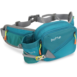 Спортивна поясна сумка-бананка для собак: тренування, велоспорт, біг, піші прогулянки. Великий об'єм, колір: блакитний. Для жінок та чоловіків