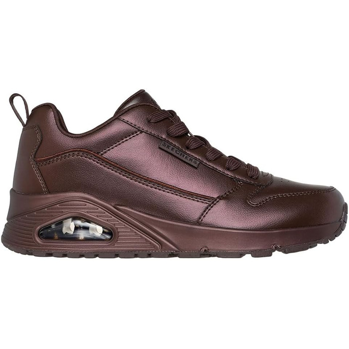 Кросівки Skechers UNO Galactic Gal для жінок, 40 EU, шоколадний колір, Duraleather Jersey