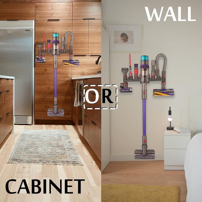 Кріплення-організатор для пилососів Dyson V7, V8, V10, V11, V12, G5, GEN5 Detect/Cyclone/Absolute/Torque Drive