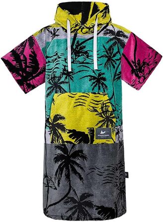 ATLANTIC SHORE | Surf Poncho | Hooded Bathrobe made of 100% Cotton | Unisex | Special Editions for Adults
