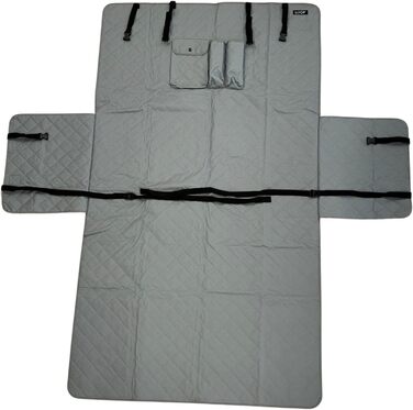 Ремінь безпеки для собак Loop для заднього сидіння авто, з карабіном, регульована довжина 60-80 см, аксесуар до килимка для собак NIMM Mich MIT (LOOP-DMK5000)