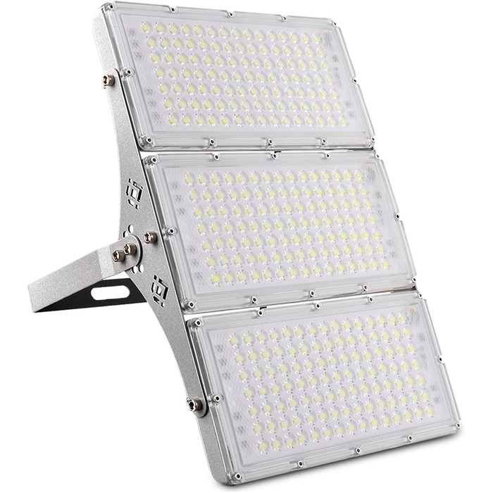 Bellanny LED Floodlight 300W 30000LM Spotlight, 6500K Cool White Light Floodlights - IP65 Waterproof Floodlight, Outdoor Wall Lights for Garden, Terrace, Garage, Sports Field, Factory, Workshop