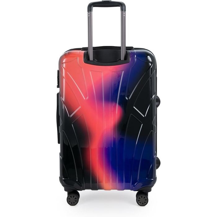 Чохол-валіза Hartschalen XL з TSA, 96-110 л, ABS Матовий (Неоновий червоний, SET)