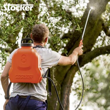 Електричний ранцевий обприскувач STOCKER 8 л Li-Ion акумулятор