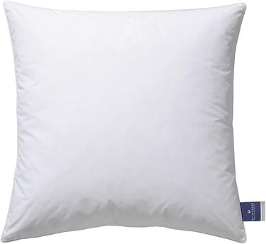 Подушка Billerbeck Picco 80x80 см, пухова, середня жорсткість, гіпоалергенна, для алергіків, придатна для прання до 60°C