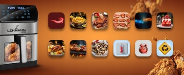 Аерофритюрниця Lehmann LHODF-1880C, 6.9 л