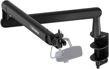 Тримач для мікрофона THRONMAX S7 Tune Low Profile - регульований, з кабелеуправлінням, для стрімінгу, подкастингу, геймінгу, сумісний з Blue Yeti, HyperX QuadCast