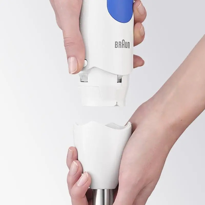 Занурювальний блендер Braun MQ3000 Smoothie plus 700 Вт, білий