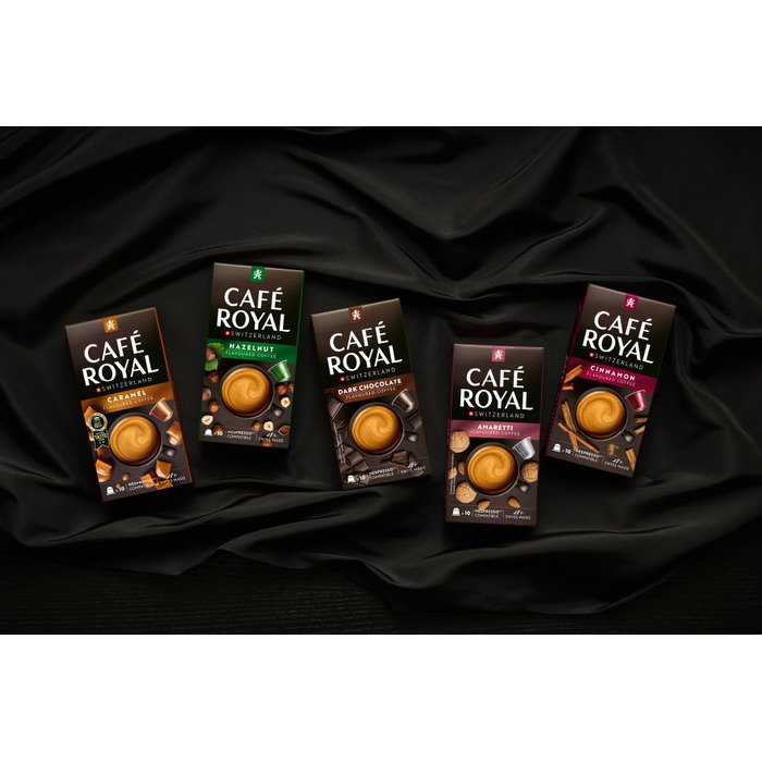 Кава в капсулах Café Royal Hazelnut (фундук), сумісні з Nespresso®, 100 шт