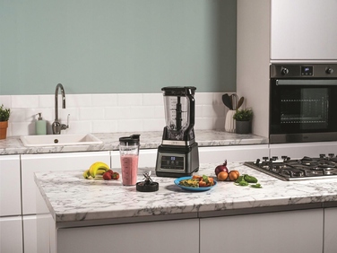 Стаціонарний блендер Ninja BN750EU, 1200 Вт, сріблястий/сірий