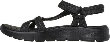 Сандалі жіночі Skechers Go Walk Flex Sublime чорного кольору, текстиль, 39 EU