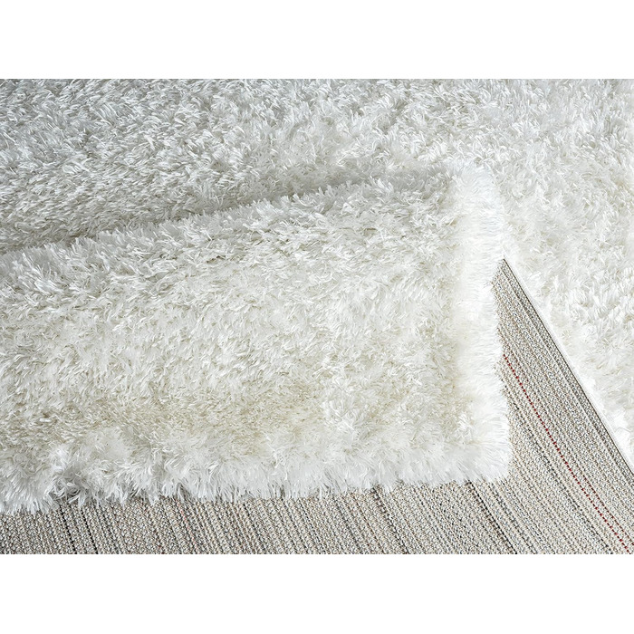 Килимок Mia's Teppiche Fiona для вітальні та спальні, кремовий, 120x160 см, високий ворс