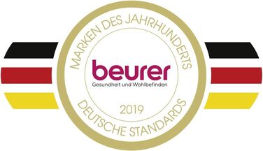 Тонометр Beurer BM 54 для вимірювання артеріального тиску на плечі, клінічно перевірений, великий дисплей, підключення до додатку з сертифікованим захистом даних, виявлення аритмії, манжета 22-44 см, чорний колір