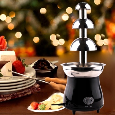 Шоколадний фондан на 3 яруси, 0,65 л, Fondue 320 Вт